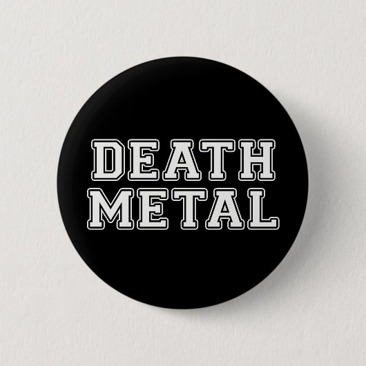 Todesmetall Button (Vorderseite)