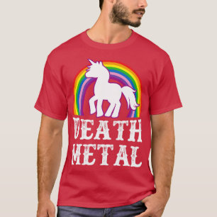 Todesmetall-Einhorn T-Shirt