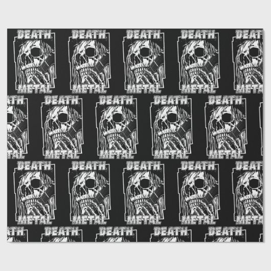 Todesmetall Geschenkpapier (Flach)