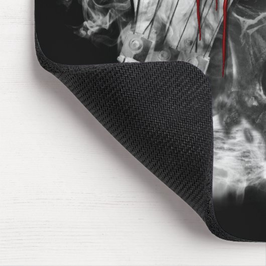 Todesmetallgitarre Mousepad (Ecke)