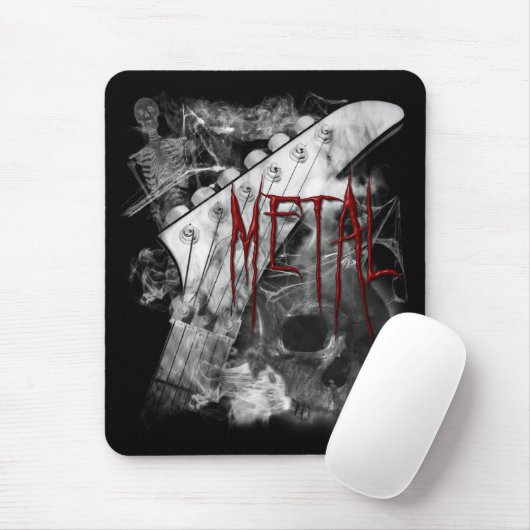 Todesmetallgitarre Mousepad (Mit Mouse)
