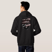 Todesmetallmusikt-shirt Hutaufkleber-Plakat-Button Hoodie (Schwarz voll)