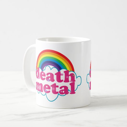 Todesmetallregenbogen! Kaffeetasse (Vorderseite Links)