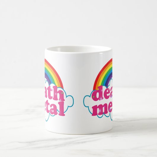 Todesmetallregenbogen! Kaffeetasse (Mittel)