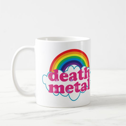 Todesmetallregenbogen! Kaffeetasse (Links)