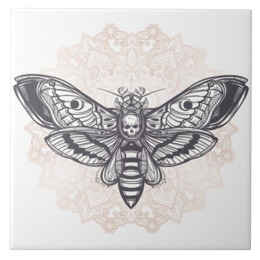 Todesmoth  fliese (Vorderseite)