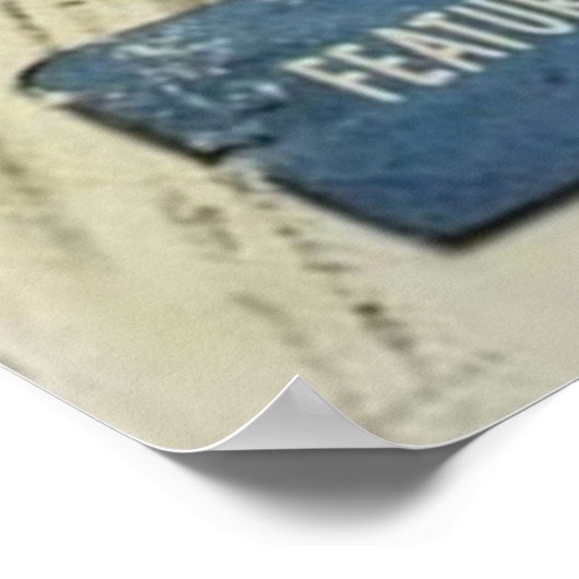 Todesnachweis Poster (Ecke)