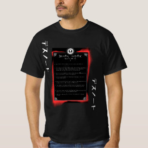 TODESNOTE LIGHT YAGAMI T-Shirt