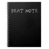 Todesnote Notizblock (Vorderseite)