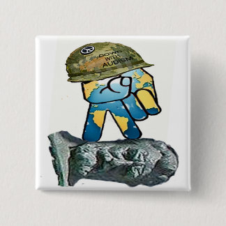 Todesopfer Stehend gegen Audismus Button