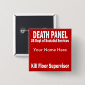 Todesplatte - Tötungs-Boden-Aufsichtskraft Button (Vorne & Hinten)