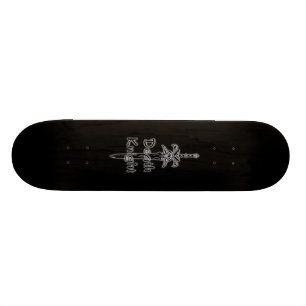 Todesritter-Logo-Skateboard Skateboard
