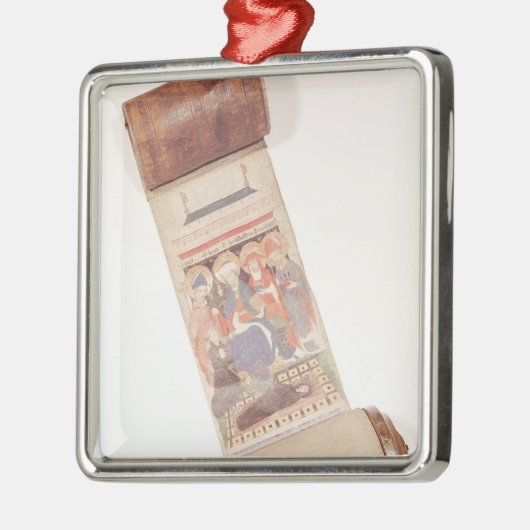 Todesrolle, 1406 silbernes ornament (Links)