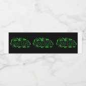 Todesrolle Wasserflaschenetikett (Einzelnes Label)