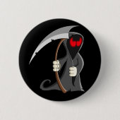 Todesrotaugen Button (Vorderseite)