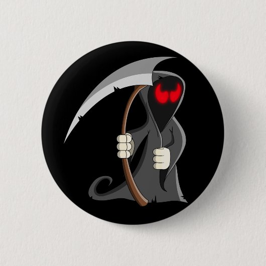 Todesrotaugen Button (Vorderseite)