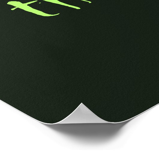 Todesschatten — Schädel Poster (Ecke)