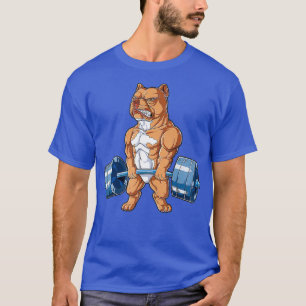Todesschwanzgrube Bull Weighthiebend Witzige Fitne T-Shirt