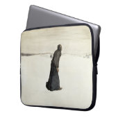 Todesspaziergang (von Magnus Enckell) Laptopschutzhülle (Vorderseite Links)