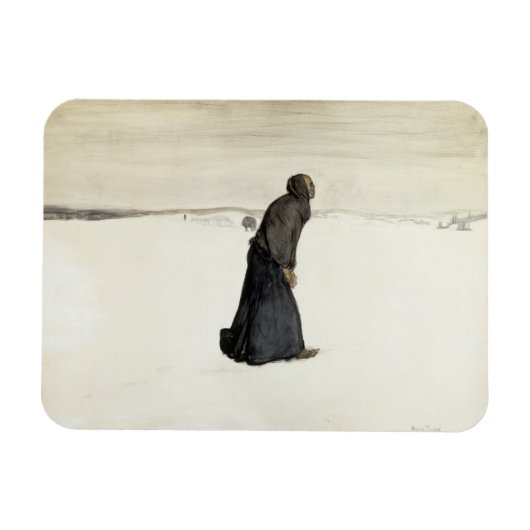 Todesspaziergang (von Magnus Enckell) Magnet (Horizontal)