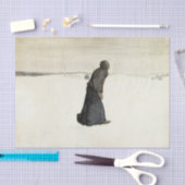 Todesspaziergang (von Magnus Enckell) Seidenpapier (Handwerk)