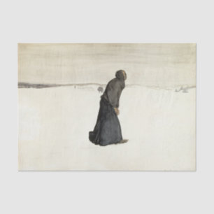 Todesspaziergang (von Magnus Enckell) Seidenpapier