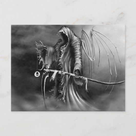 Todesspektakel Postkarte (Vorderseite)