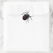 Todesspinne Runder Aufkleber (Tasche)