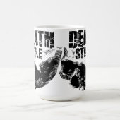 Todesstil-Totenkopf-Design Kaffeetasse (Mittel)