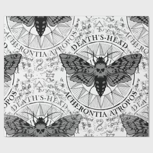 Todesstoß Geschenkpapier (Flach)