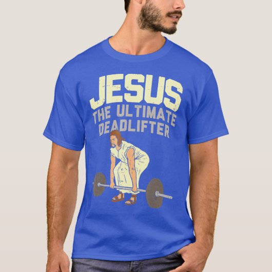 Todesstoß Jesus I Christlich Weichtraining Witzig T-Shirt (Vorderseite)