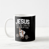 Todesstoß Jesus I Christlich Weightlift Funny Way Kaffeetasse (Links)