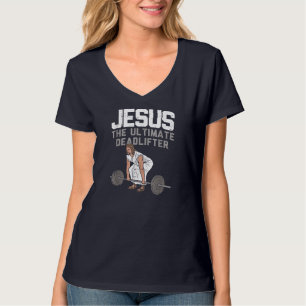 Todesstoß Jesus I Christlich Weightlift Funny Way T-Shirt