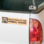 TODESstrafe FÜR TIERmissbrauchs-AUTOAUFKLEBER Autoaufkleber (Auf Lkw)
