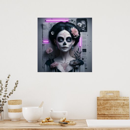 Todestag 1 poster (Küche)