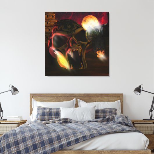 Todestal Leinwanddruck (Insitu (Schlafzimmer))