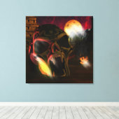 Todestal Leinwanddruck (Insitu (Holzboden))