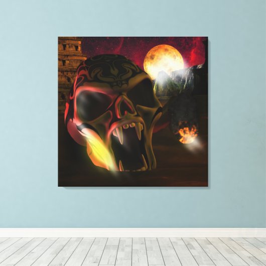 Todestal Leinwanddruck (Insitu (Holzboden))