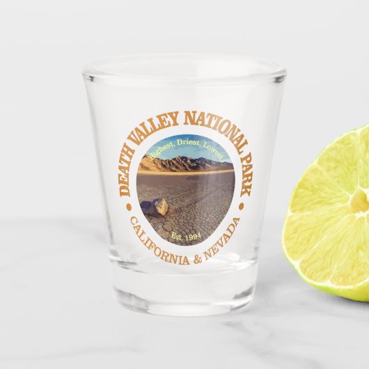 Todestal NP2 Schnapsglas (Vorderseite)