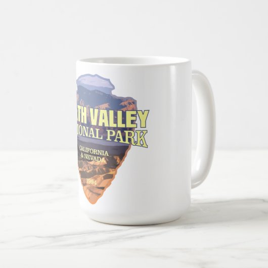 Todestal NP (Pfeilspitzen) Kaffeetasse (VorderseiteRechts)