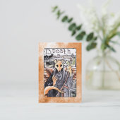 TodesTarot-Karte Visitenkarte (Stehend Vorderseite)