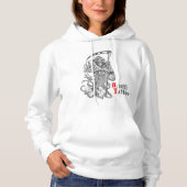 Todestattoo Hoodie (Vorderseite)