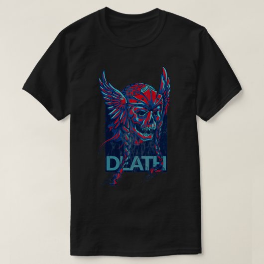 TODESTODESTODESTOD-VIKING-SKULL-DEVIL T-Shirt (Design vorne)