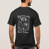 Todesverfallen dieser Welt Christliches T-Shirt (Rückseite)