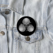 Todesvirus-Biogefährdung Button (Beispiel)