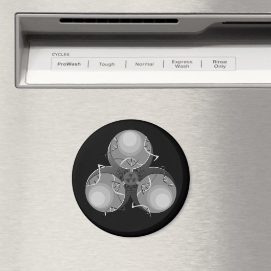 Todesvirus-Biogefährdung Magnet (In Situ (Geschirrspüler))