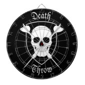 TodesWurfs-Dartscheibe Dartscheibe (vorne)