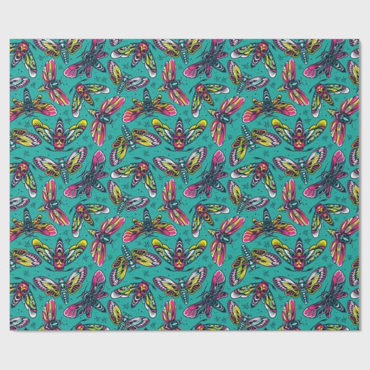 Todetraume Geschenkpapier (Flach)