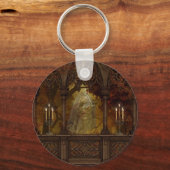 Todgezeichneter Halloween-Schlüsselanhänger Schlüsselanhänger (Vorderseite)