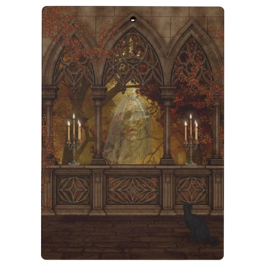 Todghost-Zwischenablage Klemmbrett (Rückseite)